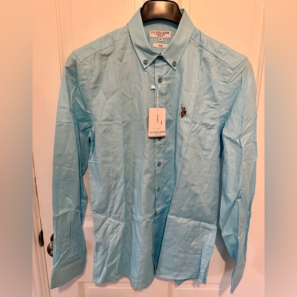 U.S. Polo Assn. Light Blue Dress Shirt